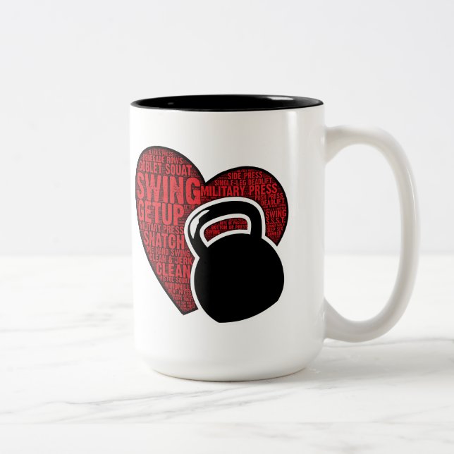 J'AIME LA TASSE DE CAFÉ DE KETTLEBELL (Droit)