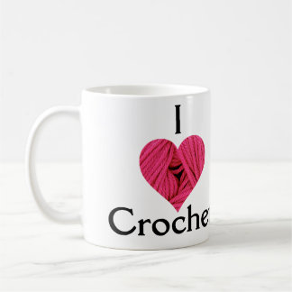 J'aime la tasse de crochet