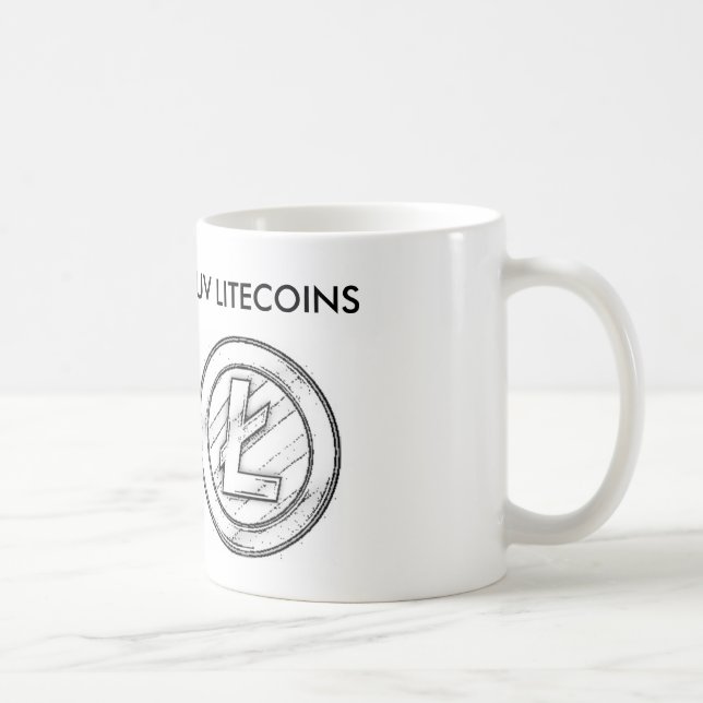 J'AIME LA TASSE DE LITECOIN (Droite)