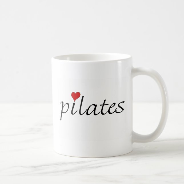 J'aime la tasse de Pilates (Droite)