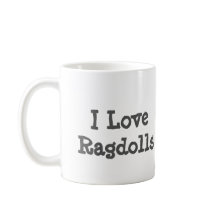 J'aime la tasse de Ragdolls