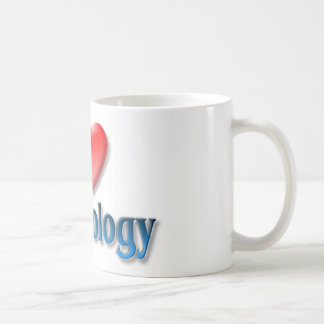 J'aime la tasse de réflexothérapie