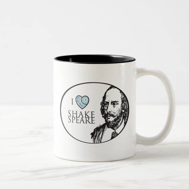 J'aime la tasse de Shakespeare (Droit)
