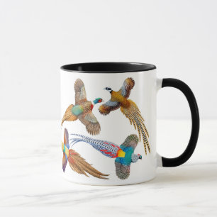 J'aime la tasse de sonnerie de faisans
