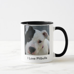 J'aime la tasse de tasse de café de Pitbulls