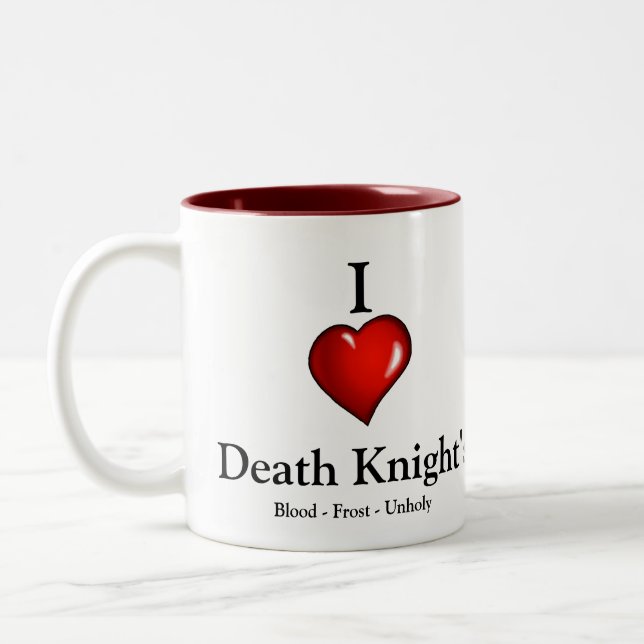 J'aime la tasse du chevalier de la mort (Gauche)