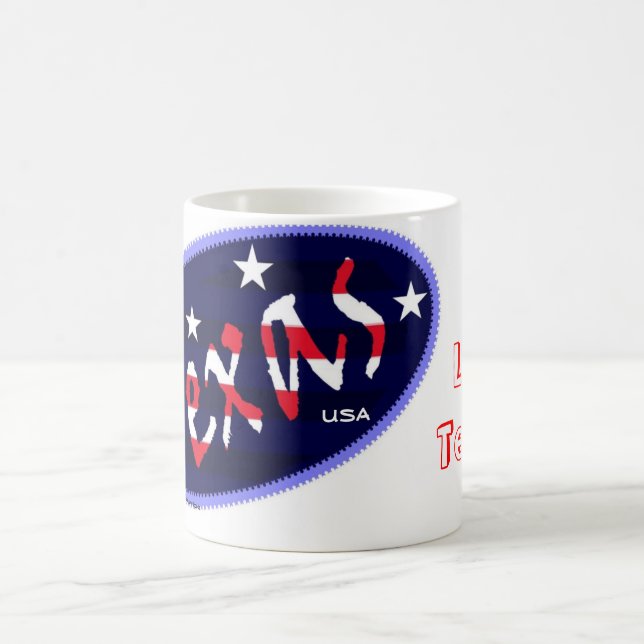 J'aime la tasse du Texas (Centre)