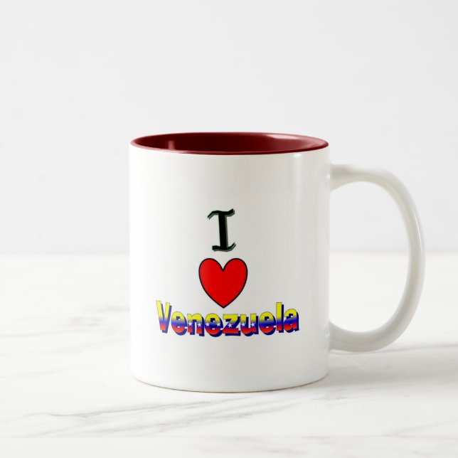 J'aime la tasse du Venezuela (Droit)