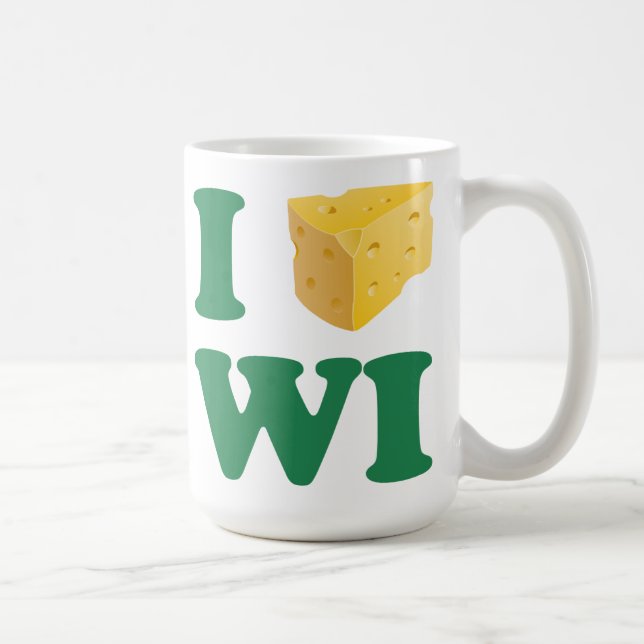 J'aime la tasse du Wisconsin (Droite)