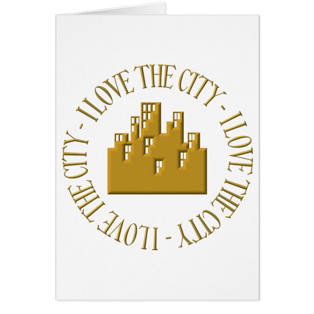 J'aime la ville (Devant)