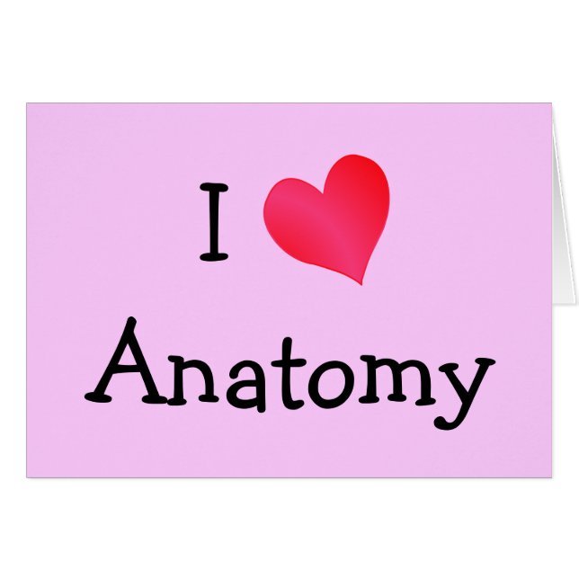 J'aime l'anatomie (Devant horizontal)