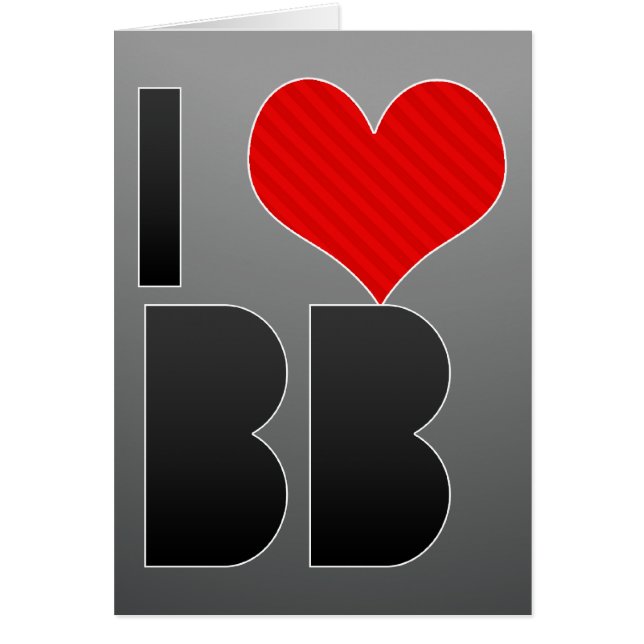 J'aime le BB (Devant)