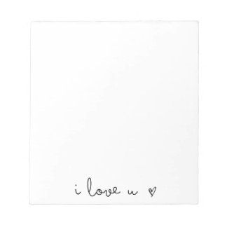 j'aime le bloc-notes