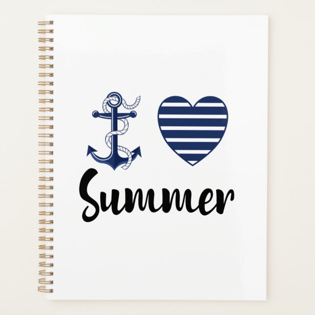 J'aime le Carnet d'été (Devant)