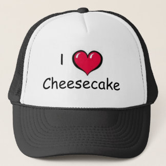 J'aime le casquette de gâteau au fromage