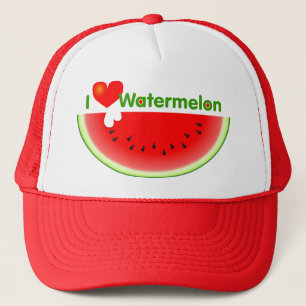 J'aime le casquette de pastèque