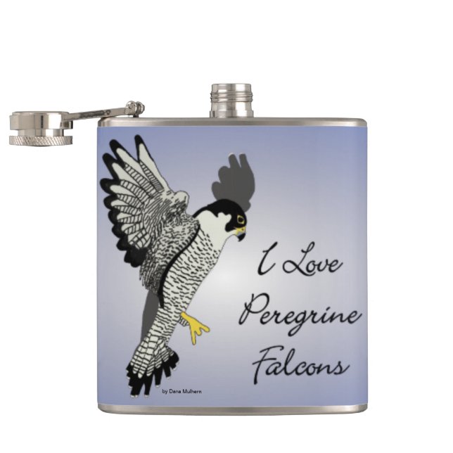 J'aime le flacon de faucon de Pererine (Ouvert)