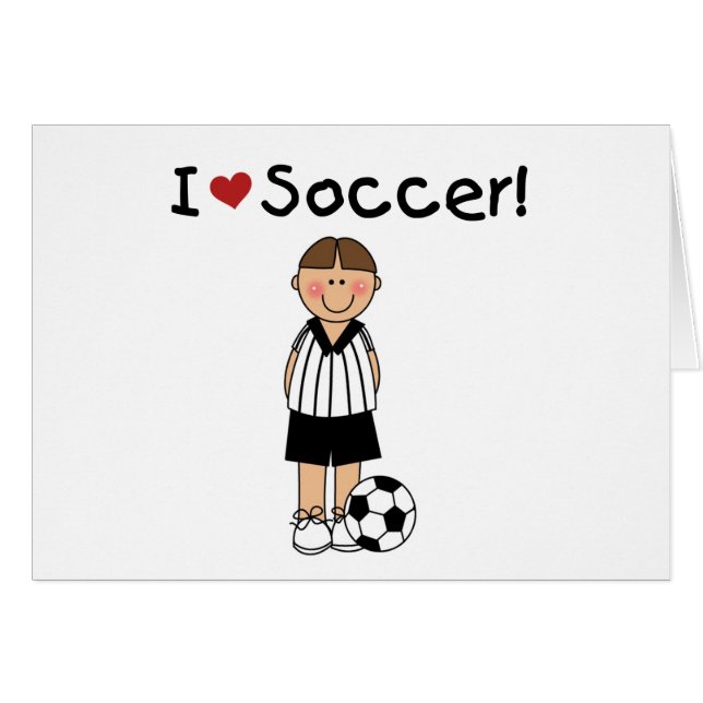 J'aime le football (Devant horizontal)
