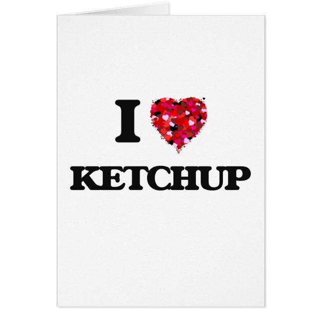 J'aime le ketchup (Devant)