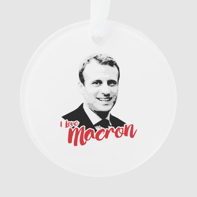 J'aime le macron d'Emmanuel - (devant)