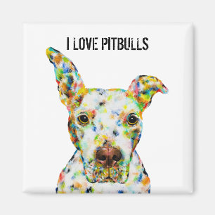 J'Aime Le Magnet Pitbulls