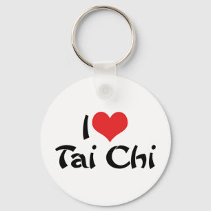 J'aime le porte-clés Tai Chi