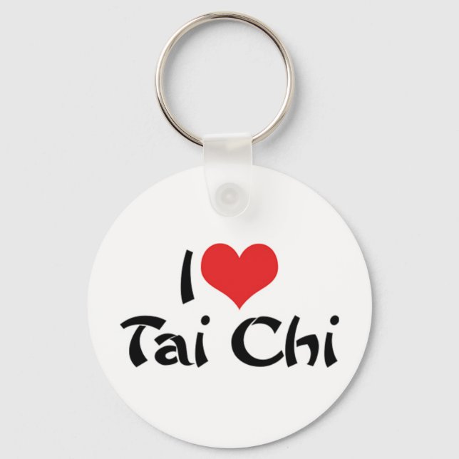 J'aime le porte-clés Tai Chi (Recto)
