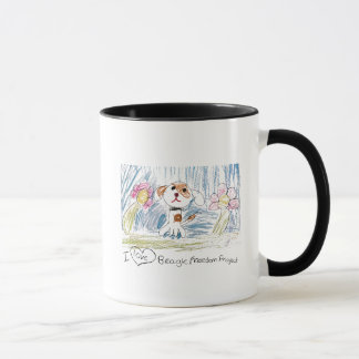 "J'AIME LE PROJET DE LIBERTÉ DE BEAGLE !" Tasses