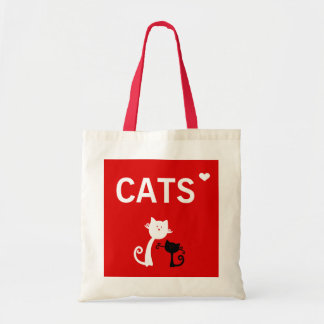 J'aime le sac fourre-tout à chats