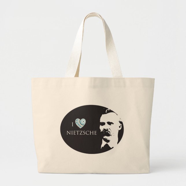J'aime le sac fourre-tout à Nietzsche (Devant)