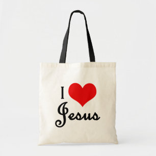 J'aime le sac fourre-tout jésus