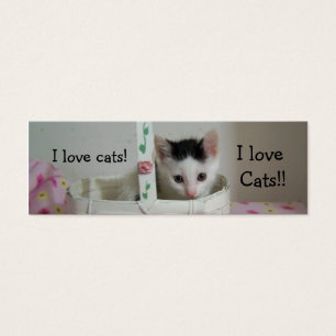 J'aime le signet de chats !