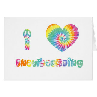 J'aime le snowboarding.