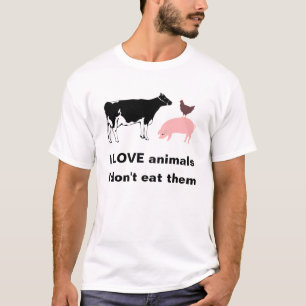 J'aime le T-shirt d'animaux
