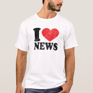 J'aime le T-shirt de base de nouvelles