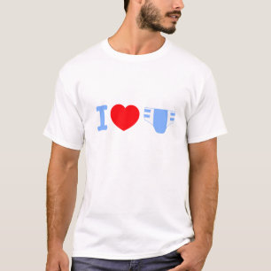 J'aime le T-shirt de couches-culottes