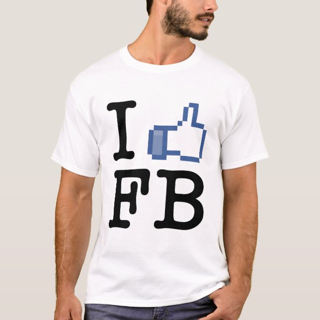 J'aime le T-shirt de FB (Devant)