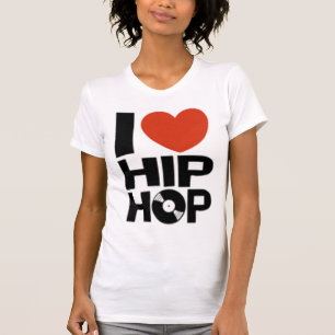 J'AIME le T-shirt de HIP HOP (les femmes)