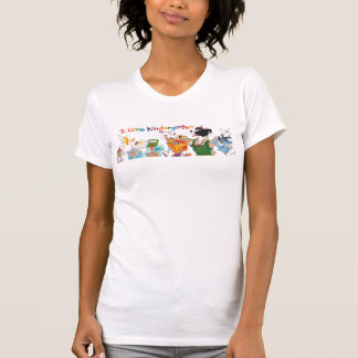 J'aime le T-shirt de jardin d'enfants