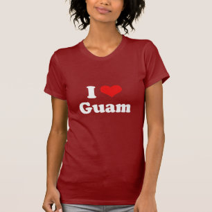 J'aime le T-shirt de la Guam