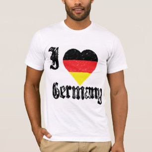 J'aime le T-shirt de l'Allemagne