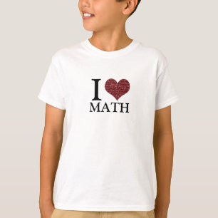 J'aime le T-shirt de maths