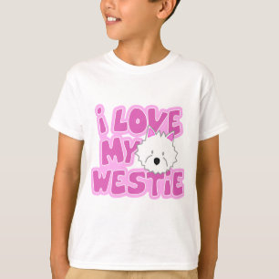J'aime le T-shirt de mon enfant de Westie