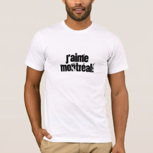 J'aime le T-shirt de Montréal