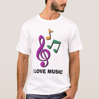 J'aime le T-shirt de musique