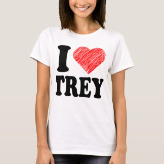 J'aime le T-shirt de pièce en t d'art de coeur de