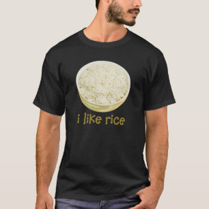 J'aime le T-shirt de riz
