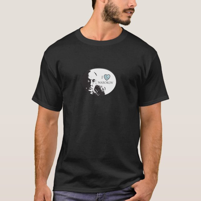 J'aime le T-shirt des femmes de Nabokov (Devant)