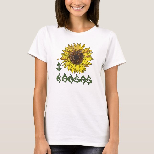 J'AIME le T-shirt du KANSAS (Devant)