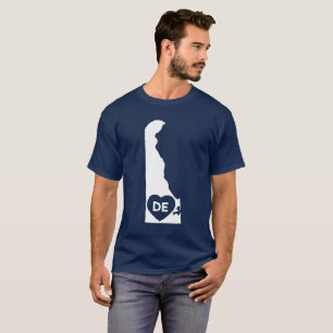 J'aime le T-shirt foncé de base des hommes d'état